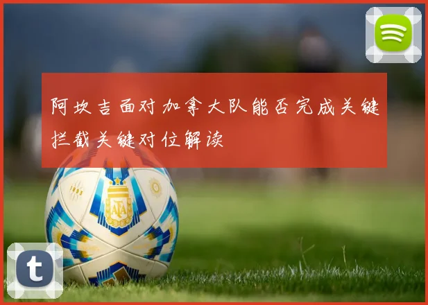阿坎吉面对加拿大队能否完成关键拦截关键对位解读